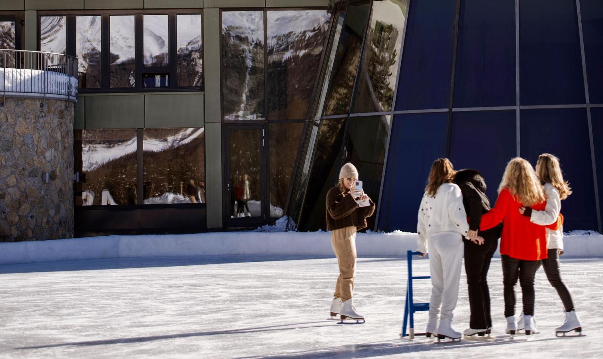 Grand Hotel Kronenhof Понтрезина Экстерьер фото