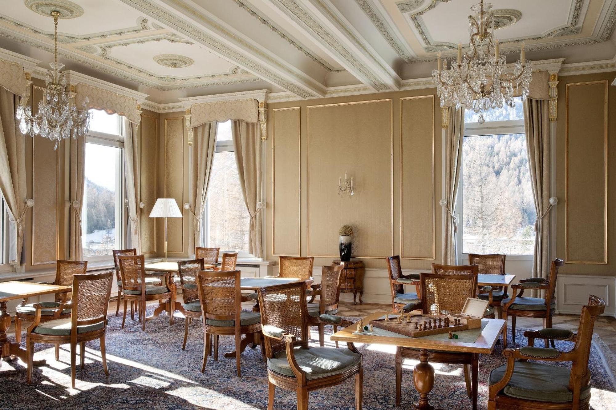 Grand Hotel Kronenhof Понтрезина Экстерьер фото