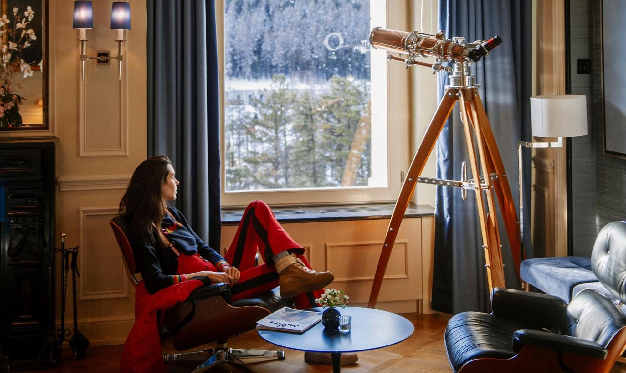 Grand Hotel Kronenhof Понтрезина Экстерьер фото
