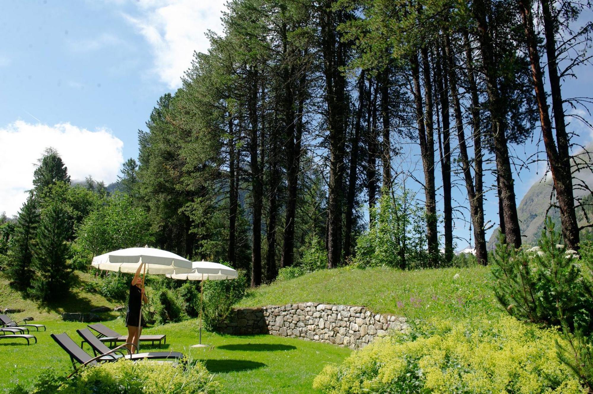 Grand Hotel Kronenhof Понтрезина Экстерьер фото