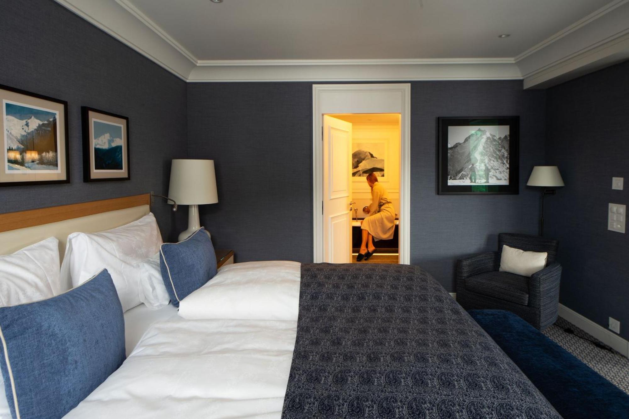 Grand Hotel Kronenhof Понтрезина Экстерьер фото