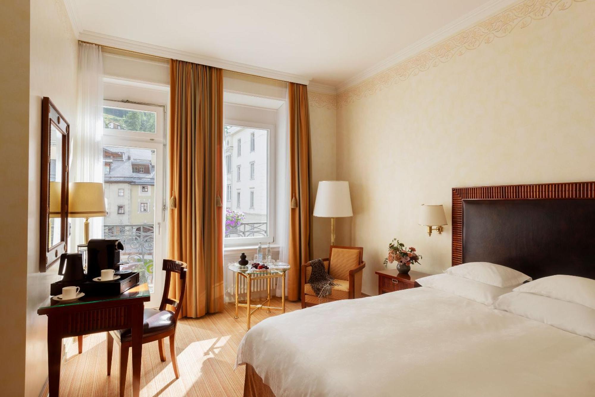 Grand Hotel Kronenhof Понтрезина Экстерьер фото