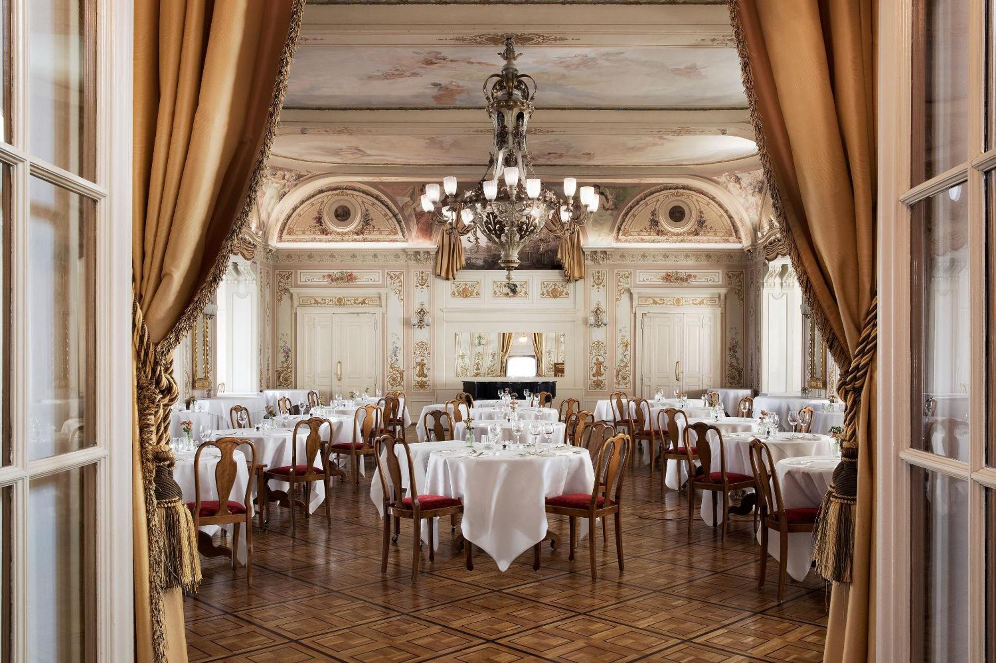 Grand Hotel Kronenhof Понтрезина Экстерьер фото