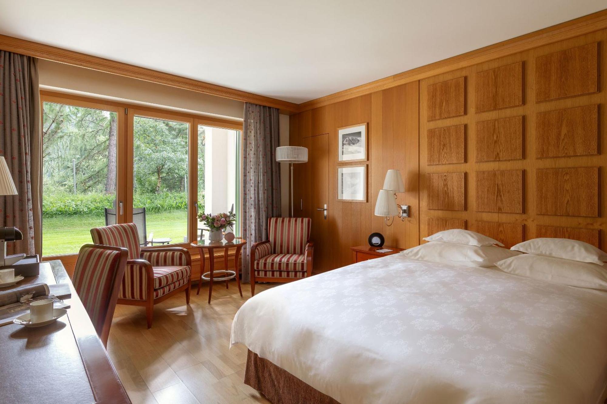 Grand Hotel Kronenhof Понтрезина Экстерьер фото