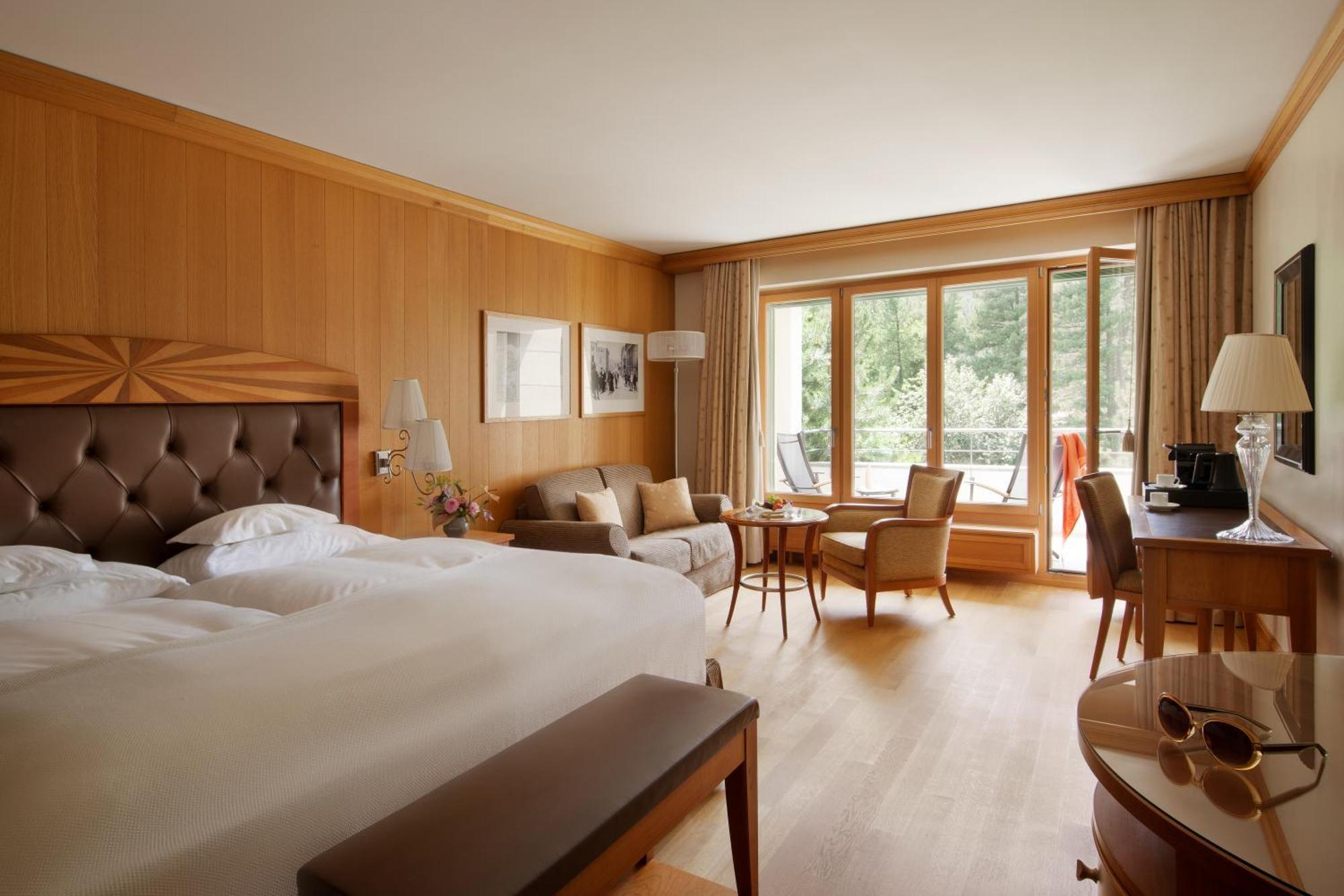 Grand Hotel Kronenhof Понтрезина Экстерьер фото