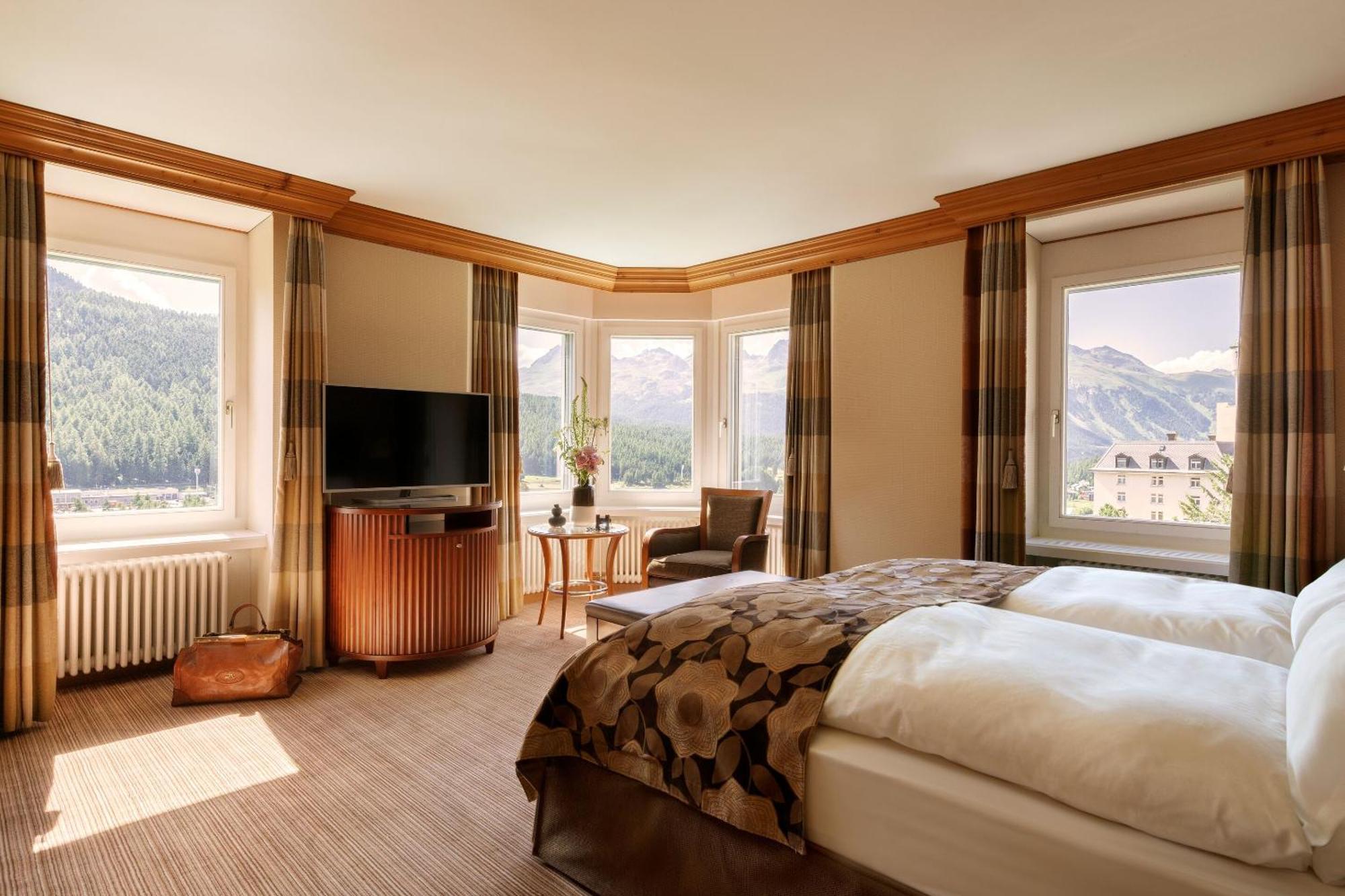 Grand Hotel Kronenhof Понтрезина Экстерьер фото